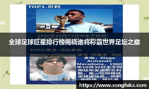 全球足球巨星排行榜揭晓谁将称霸世界足坛之巅